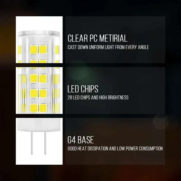 G4 LED Bulbs 220V - photo 3