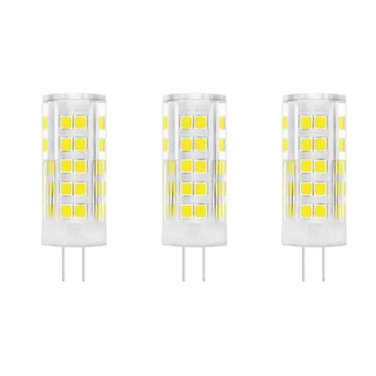 G4 LED Bulbs 220V - 5W Cool White (51 LED), Pack of 3