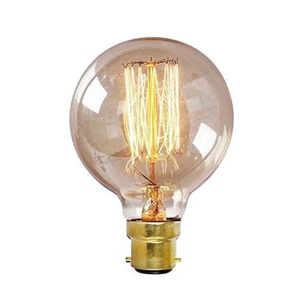 G95 B22 Incandescent Vintage Bulb Dimmable Amber - photo 17