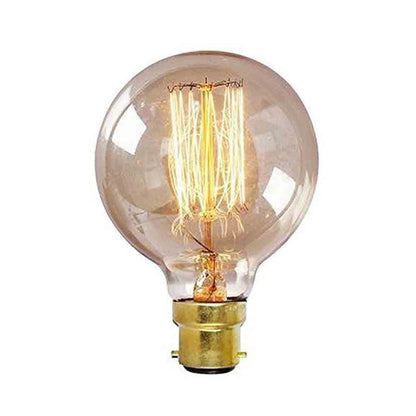 G95 B22 Incandescent Vintage Bulb Dimmable Amber - photo 17