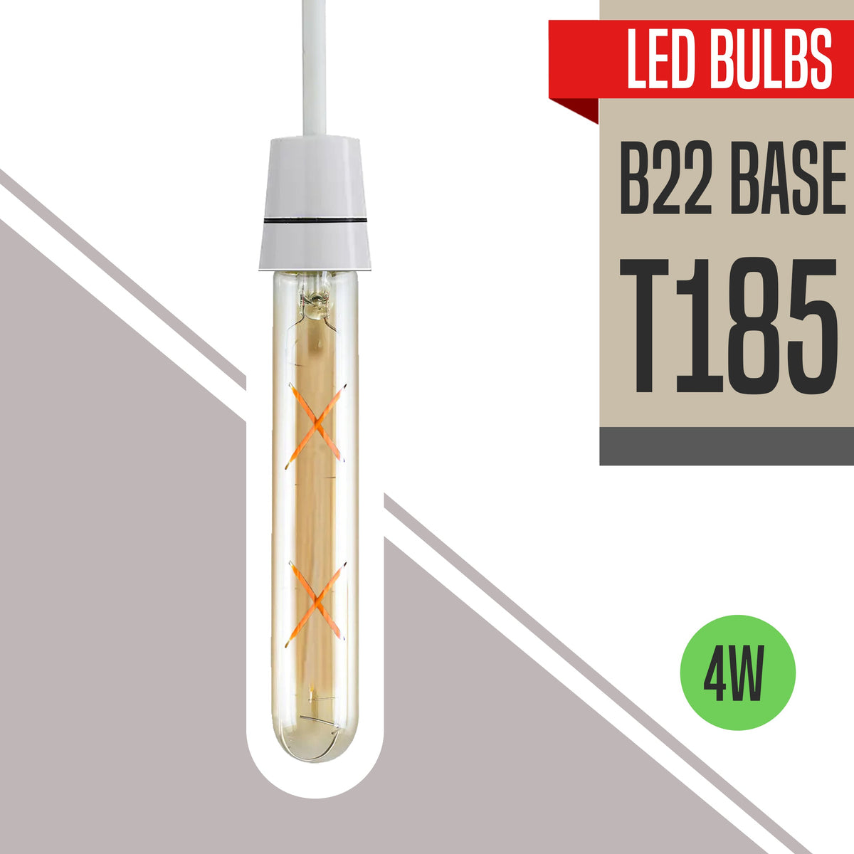 G95 B22 Incandescent Vintage Bulb Dimmable Amber - photo 3