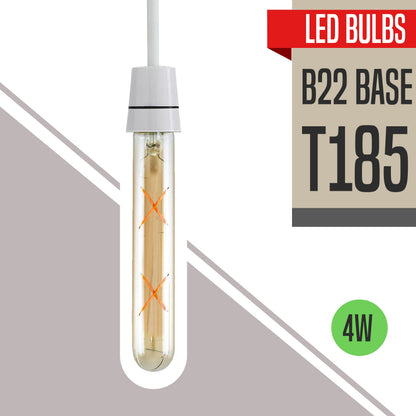 G95 B22 Incandescent Vintage Bulb Dimmable Amber - photo 3
