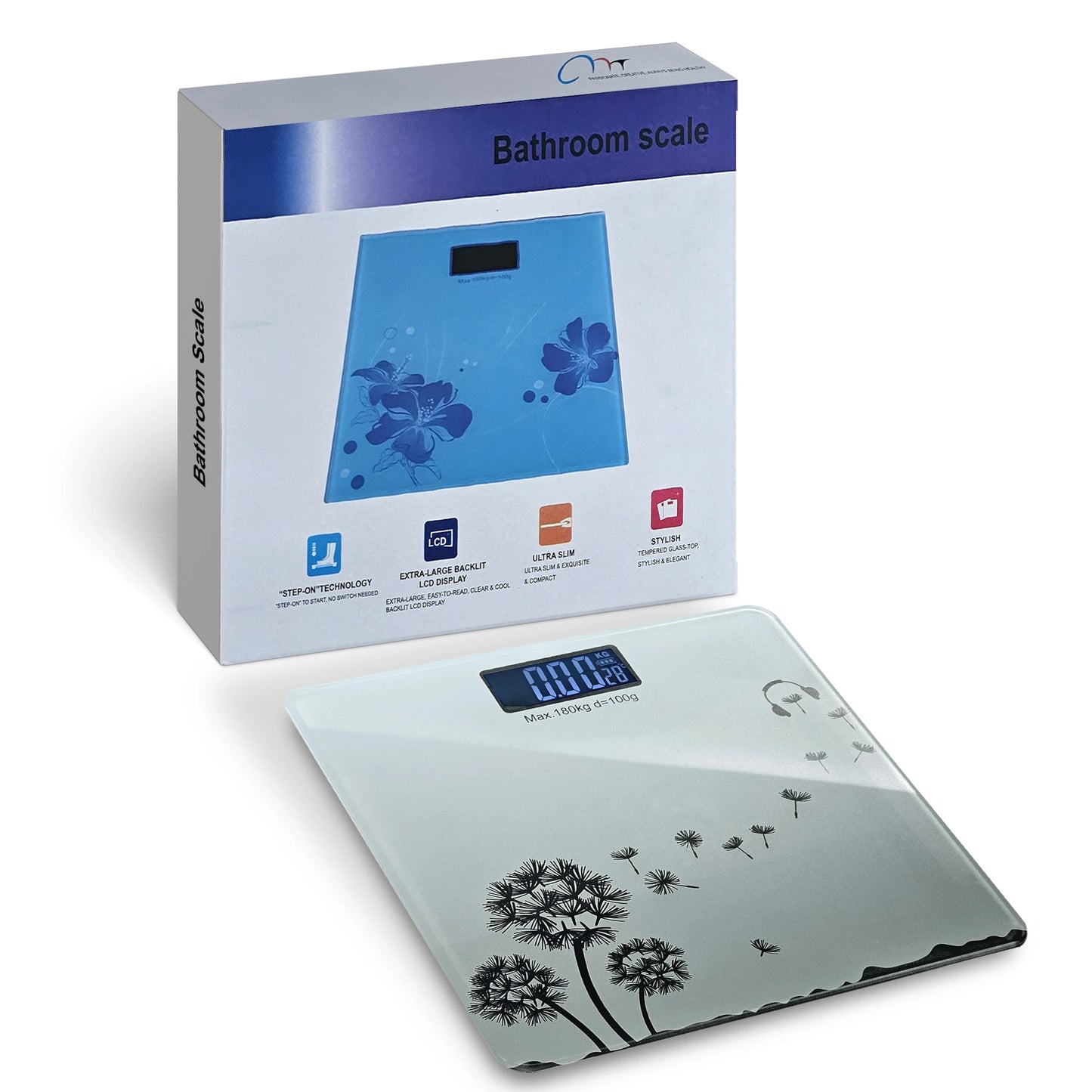 Compact digital scale for home