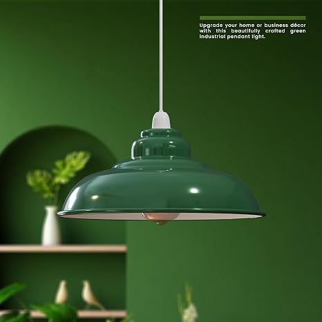 Gloss Metal Lamp Shade 32 cm – Easy Fit, 13 Colours - photo 7