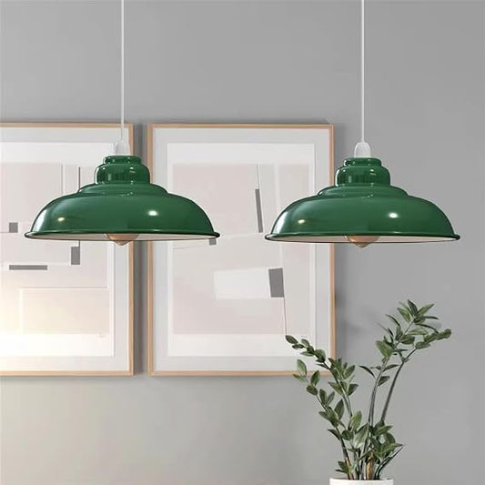 Gloss Metal Lamp Shade 32 cm – Easy Fit, 13 Colours