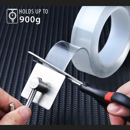 Nano Double-Sided Mounting Tape, 2 Rolls – Clear, 1 mm, 18 or 24 mm x 2 m - photo 3