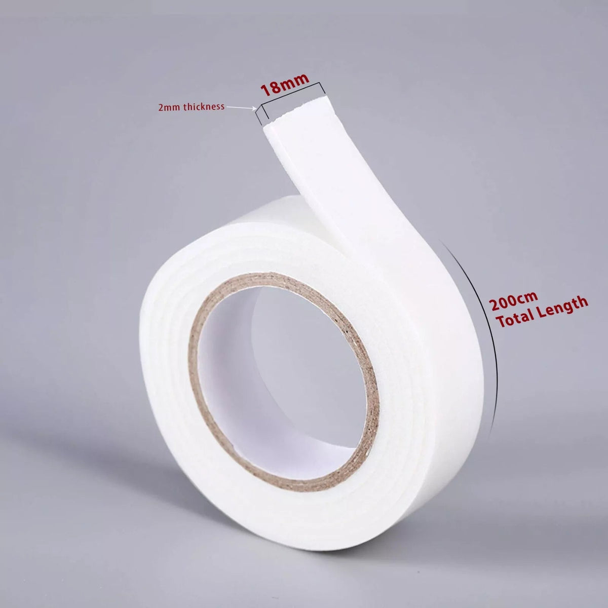 Double-Sided Foam Mounting Tape, 6 Rolls – 18 mm x 2 m, White - photo 11
