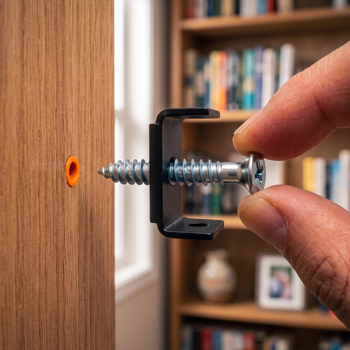 Wall Plugs and Screws in a Jar – 8 mm Orange (40) or 10 mm Blue (30) - photo 7