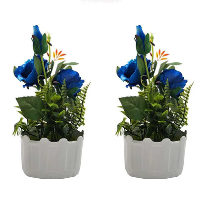festive artificial flowers