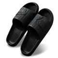 EVA Sliders for Men & Women – Non-Slip Sole, Black, Green, Mint or Pink - Black, 42-43