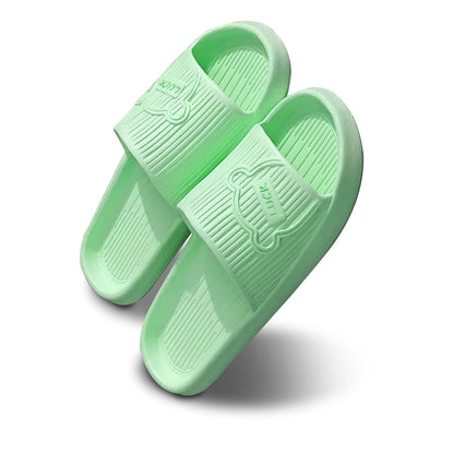EVA Sliders for Men & Women – Non-Slip Sole, Black, Green, Mint or Pink - Mint Green, 36-37