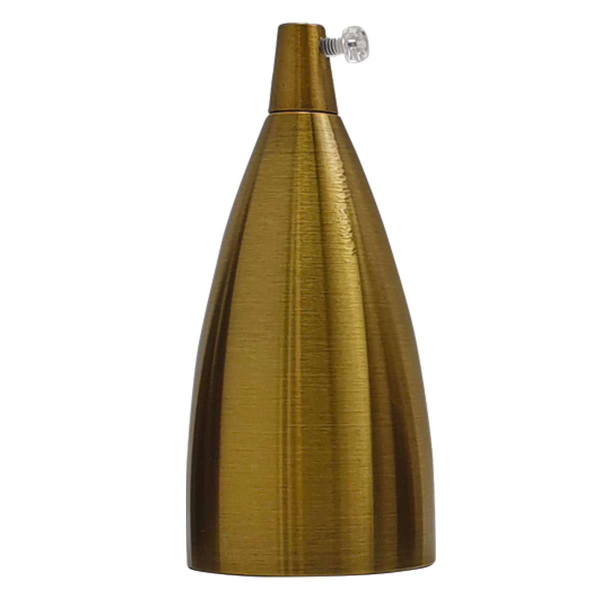 Long Cone E27 Lamp Holder – Industrial Metal, 5 Finishes - photo 6