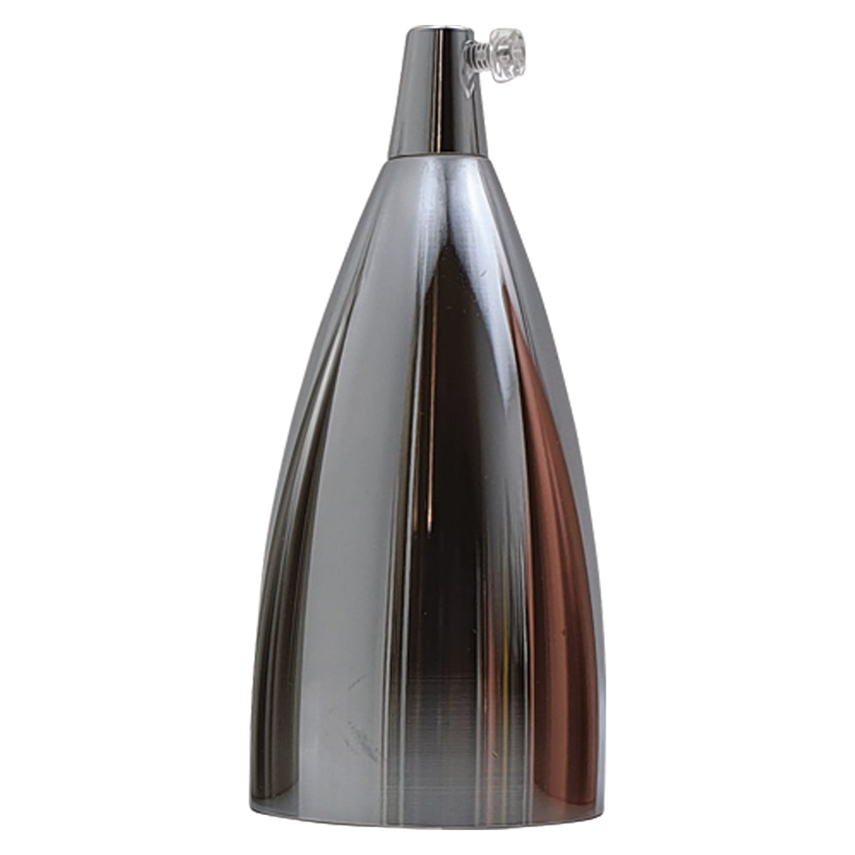 Long Cone E27 Lamp Holder – Industrial Metal, 5 Finishes - Chrome, Standard, Single