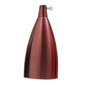 Long Cone E27 Lamp Holder – Industrial Metal, 5 Finishes - Copper, Standard, Single