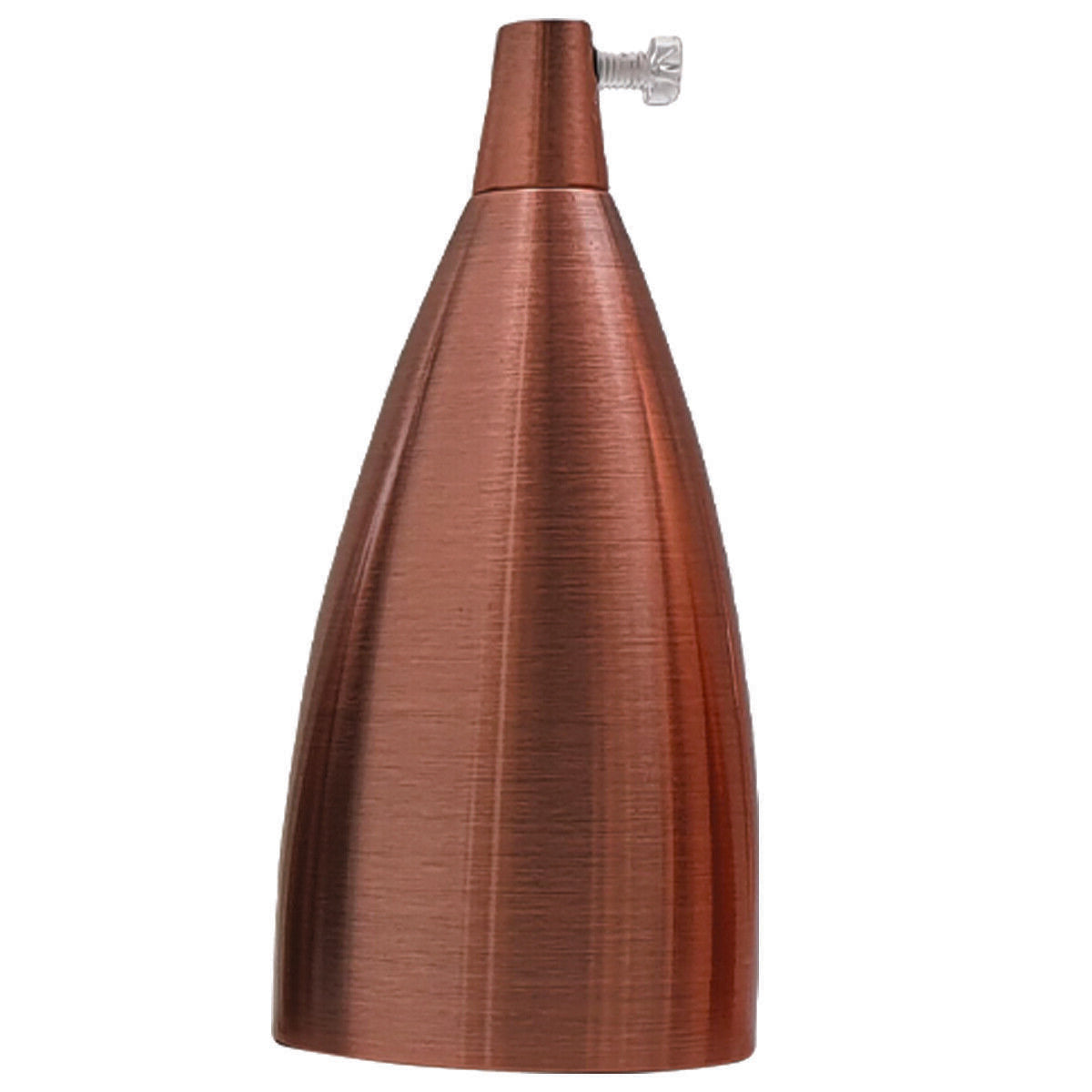 Long Cone E27 Lamp Holder – Industrial Metal, 5 Finishes - photo 2
