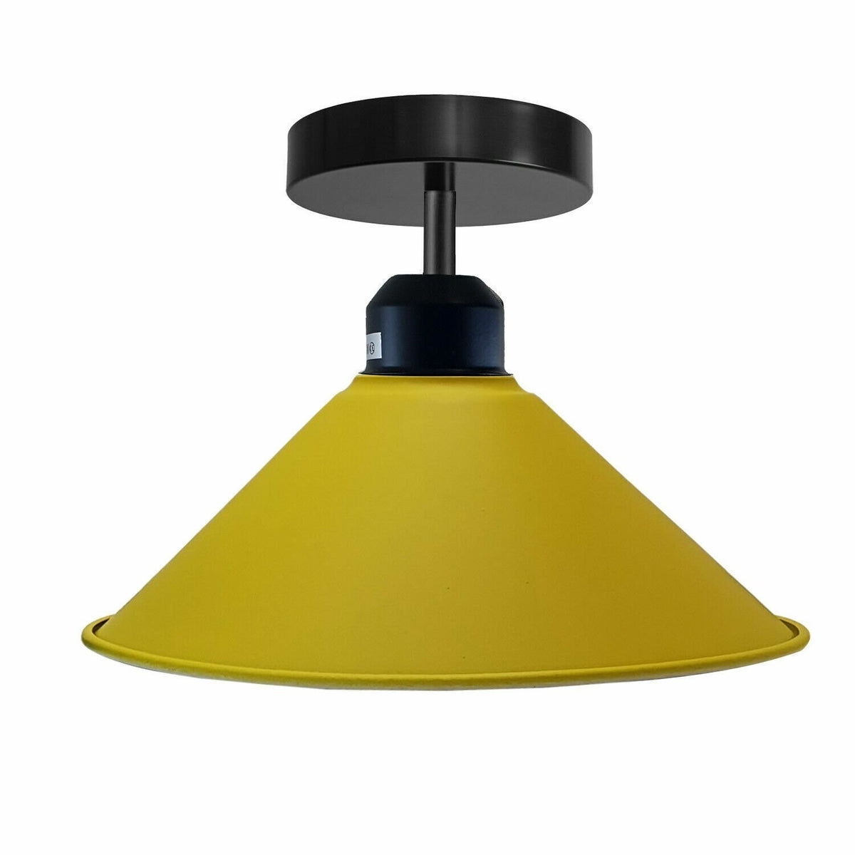 Flush Mount Ceiling Light – Black Fitting, 50+ Shades & Cages, E27 - photo 8