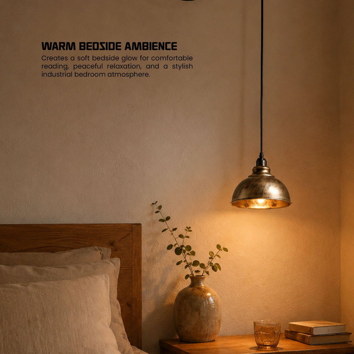 Curvy Dome Swag Pendant Light – 21 cm, 195 cm Cable, 5 Colours - photo 9
