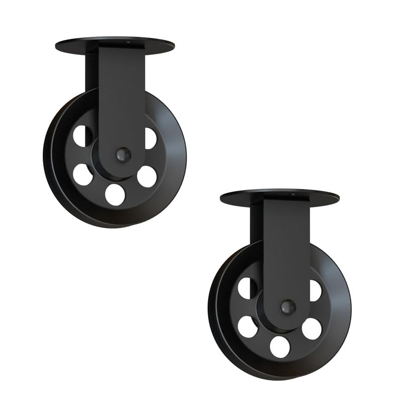 Industrial Pulley Wheel for Pendant Lights – Black, 43 or 50 mm - photo 9