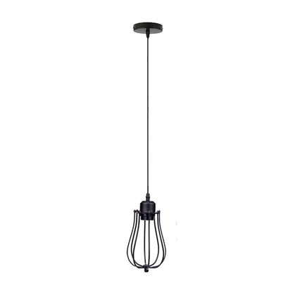 Industrial Cage Pendant Light – E27, 25+ Cage Styles & Colours - photo 19