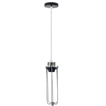 Industrial Cage Pendant Light – E27, 25+ Cage Styles & Colours - photo 21