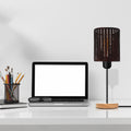Industrial Metal Wire Cage Table Lamp E27