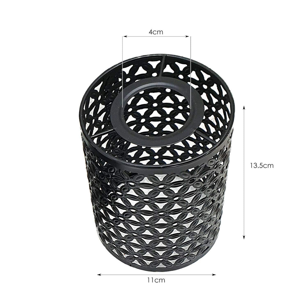 6-Light Spider Pendant – Black, Drum or Wire Cages, E27 - photo 3