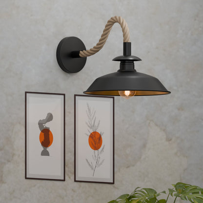 6-Light Spider Pendant – Black, Drum or Wire Cages, E27 - Black, No Shade 120 mm Rose Hook, Without Bulb