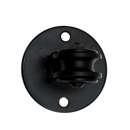 Ceiling Pulley Wheel for Spider Pendant Lights – Black, 4.5 cm Base - photo 3