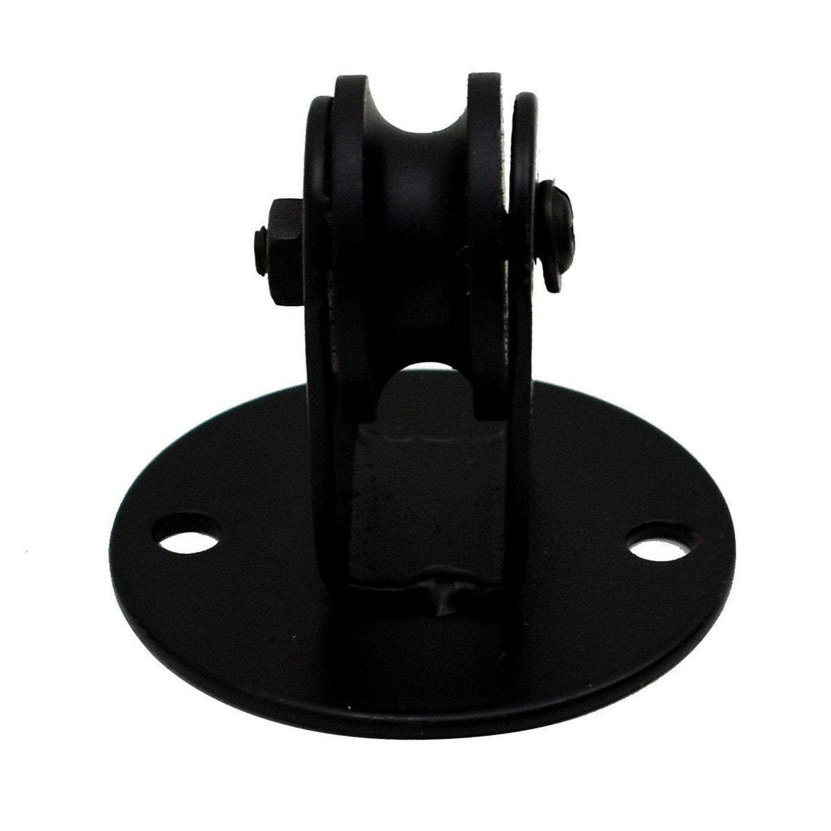 Ceiling Pulley Wheel for Spider Pendant Lights – Black, 4.5 cm Base - Standard, Black, Single