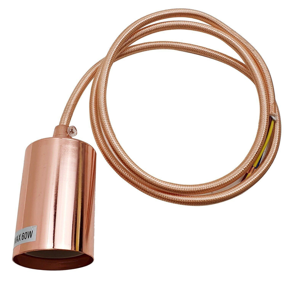 4 Light Cluster Pendant – Rose Gold, 12 cm Rose, E27 - photo 2