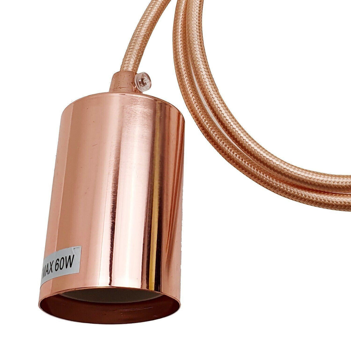 2 Light Cluster Pendant – Rose Gold, 12 cm Rose, E27 - photo 3