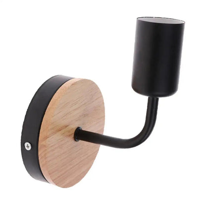 Walnut Wood Wall Light with Toggle Switch & G80 Bulb – E27 - photo 11