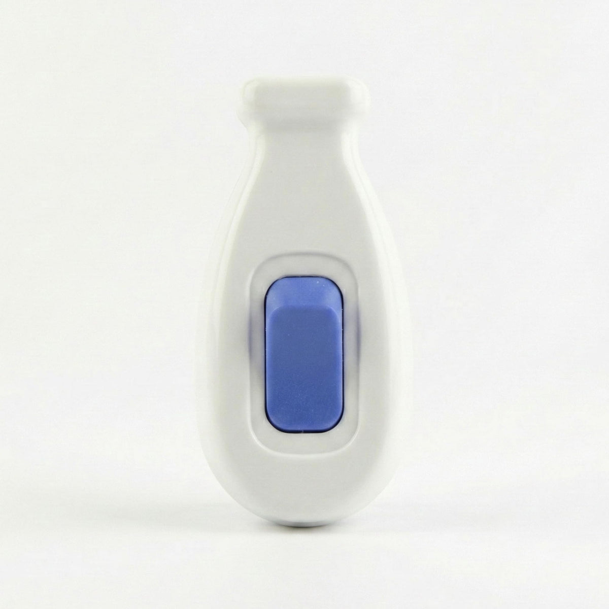 Inline Lamp Switch 16A On/Off – White with Blue Button
