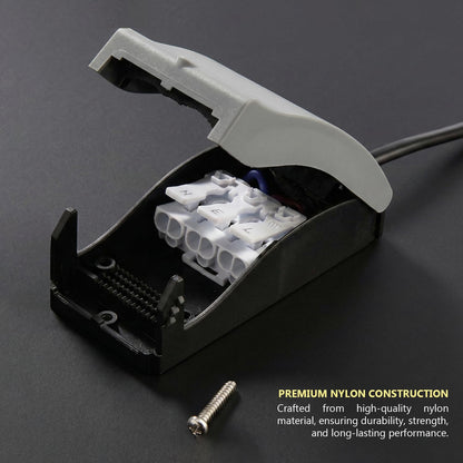 IP44 Inline Junction Box 3-Core 16A – Black - photo 2