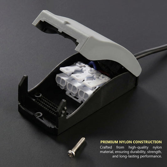 IP44 Inline Junction Box 3-Core 16A – Black - photo 2