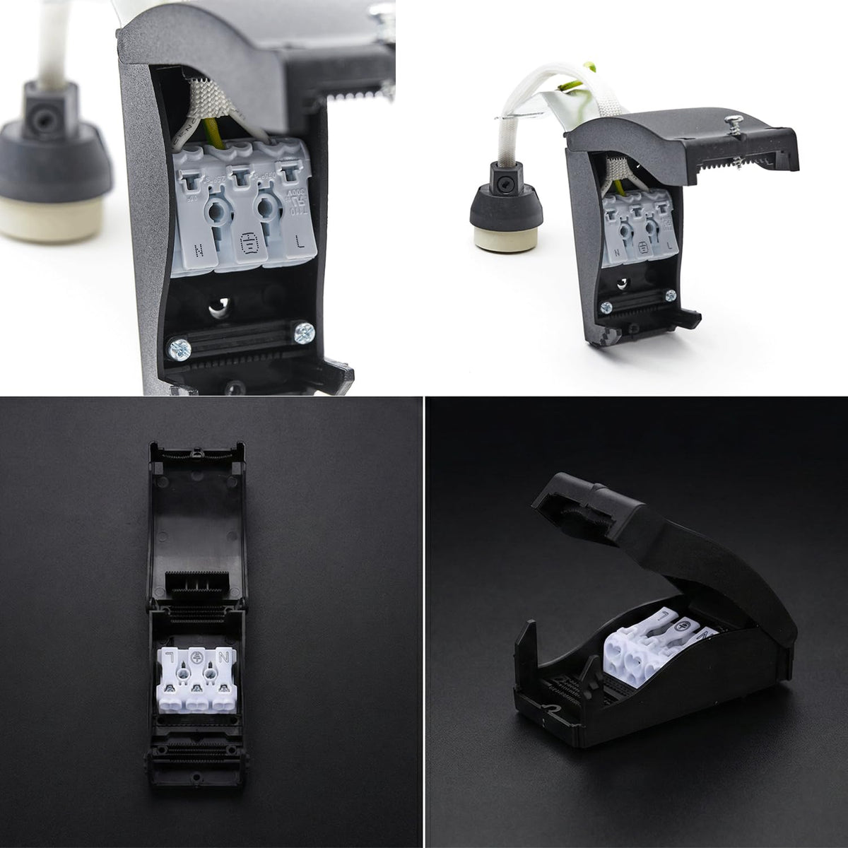 IP44 Inline Junction Box 3-Core 16A – Black - photo 6