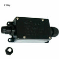 IP65 Waterproof Outdoor Junction Box – 2 & 3 Way - 2 Way, Single