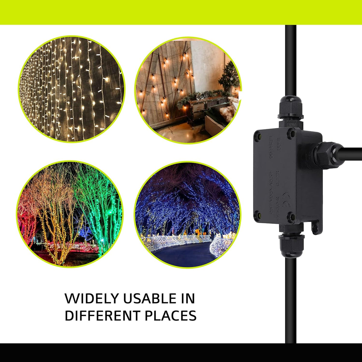 IP65 Waterproof Outdoor Junction Box – 2 & 3 Way - photo 3