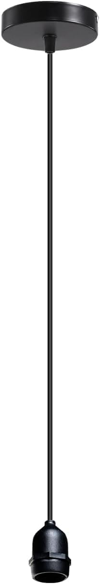 IP65 Outdoor Pendant Light – Black, Single or Pack of 2, E27 - photo 8