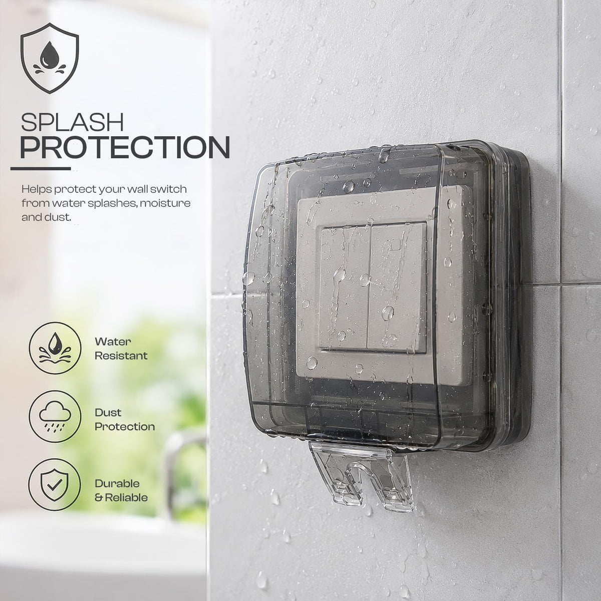 IP66 Weatherproof Outdoor Electric Box – 1 & 2 Gang - photo 12