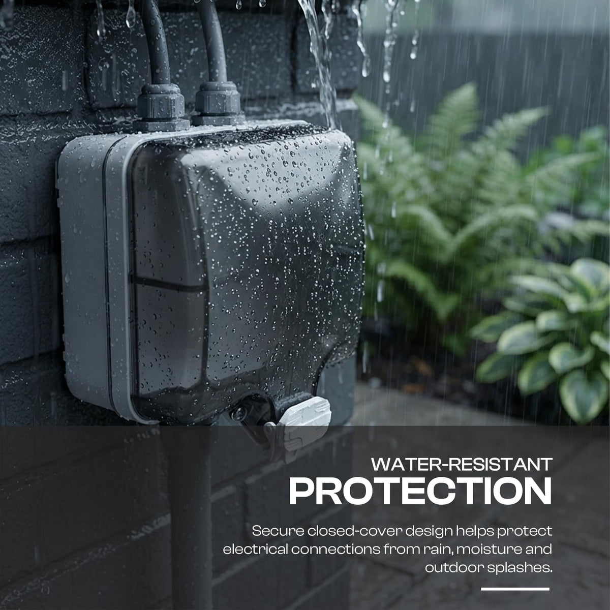 IP66 Weatherproof Outdoor Electric Box – 1 & 2 Gang - photo 3