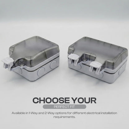 IP66 Weatherproof Outdoor Electric Box – 1 & 2 Gang - photo 7