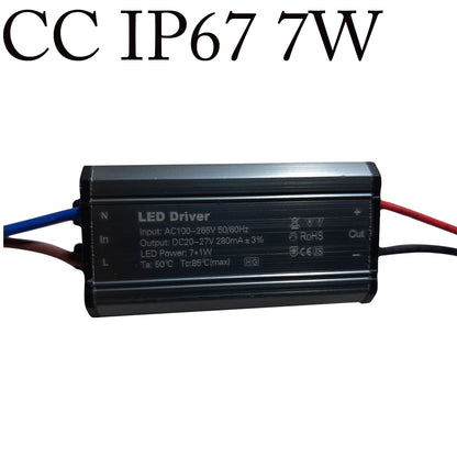 IP67 Constant Current LED Driver – 7W to 45W - 7W, Single