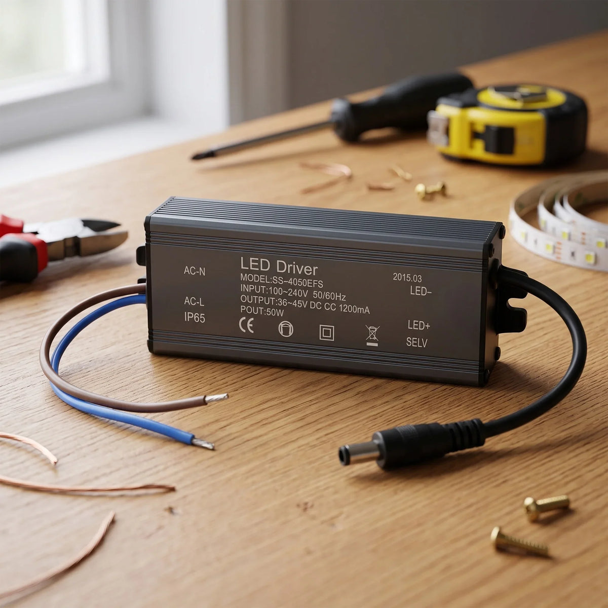 IP67 Constant Current LED Driver – 7W to 45W
