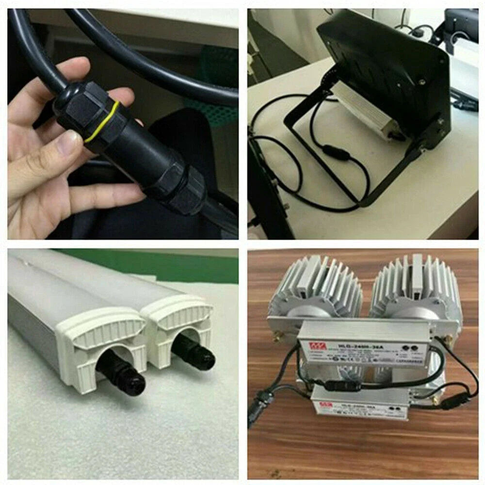 IP68 Waterproof 3 Way T Junction Box Connector - photo 3
