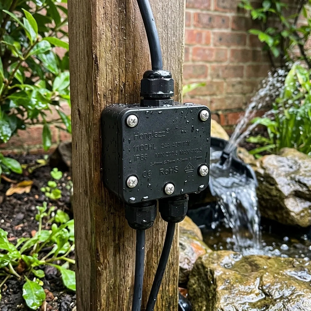 IP68 Waterproof 3 Way Junction Box – Outdoor Cable Connector - photo 4