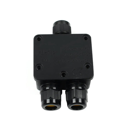 IP68 Waterproof 3 Way Junction Box – Outdoor Cable Connector - Single