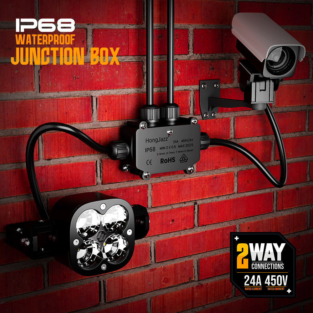 IP68 Waterproof Junction Box for Coaxial & Electrical Cable – 2, 3 & 4 Way - photo 4