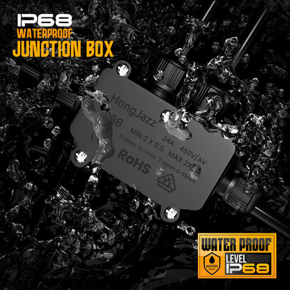IP68 Waterproof Junction Box for Coaxial & Electrical Cable – 2, 3 & 4 Way - photo 6