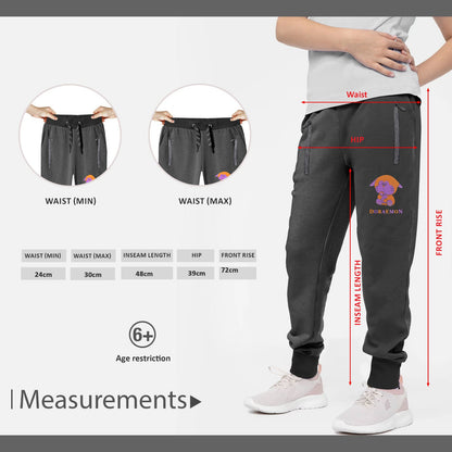 Kids' Jogging Bottoms – Zip Pockets, Ribbed Cuffs, 4 Designs - photo 2